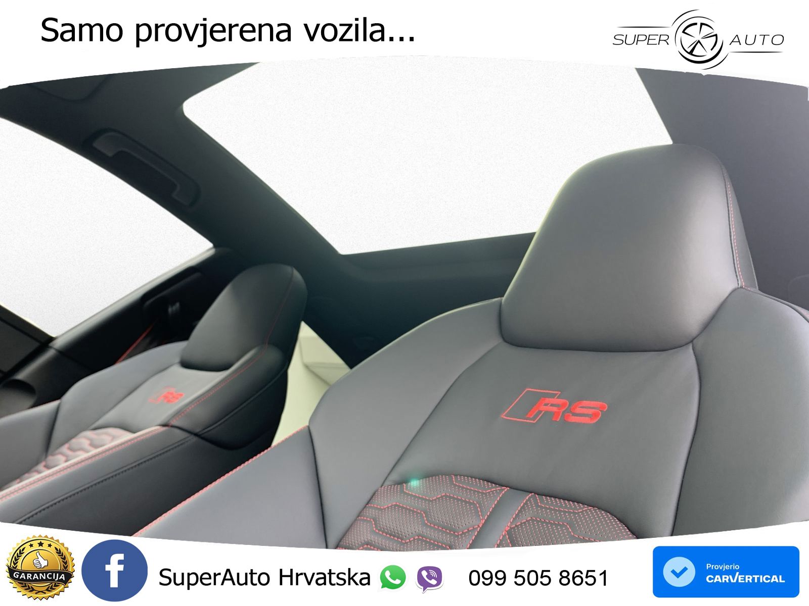 Audi RS7 4.0 TFSI V8 performance (630 KS) quattro tiptronic MATRIX+GR SJED+KAM