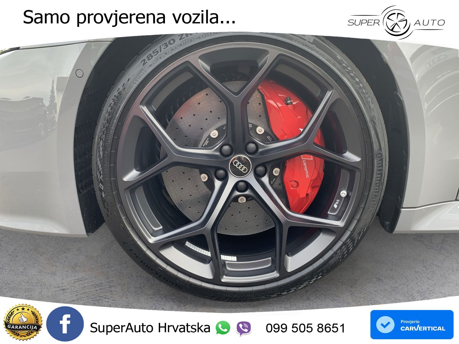 Audi RS7 4.0 TFSI V8 performance (630 KS) quattro tiptronic MATRIX+GR SJED+KAM