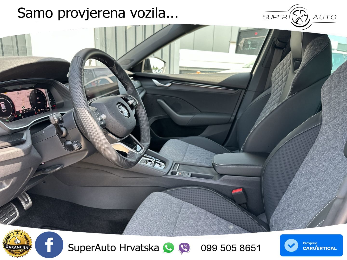 Škoda Octavia Combi 1.5 TSI (150 KS) DSG SportLine MATRIX+GR SJED+KAM