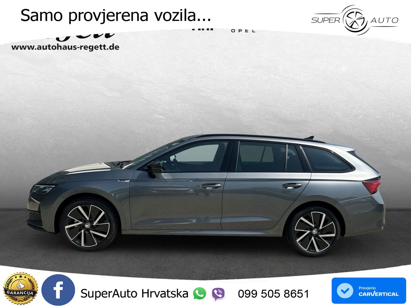 Škoda Octavia Combi 1.5 TSI (150 KS) DSG SportLine MATRIX+GR SJED+KAM