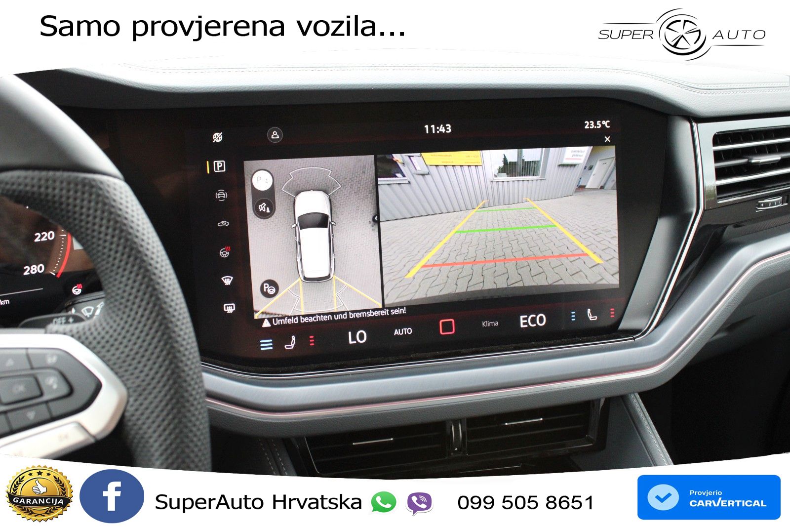 Volkswagen Touareg 3.0 V6 TDI (286 KS) 4MOTION Tiptronic LED+GR SJED+ACC