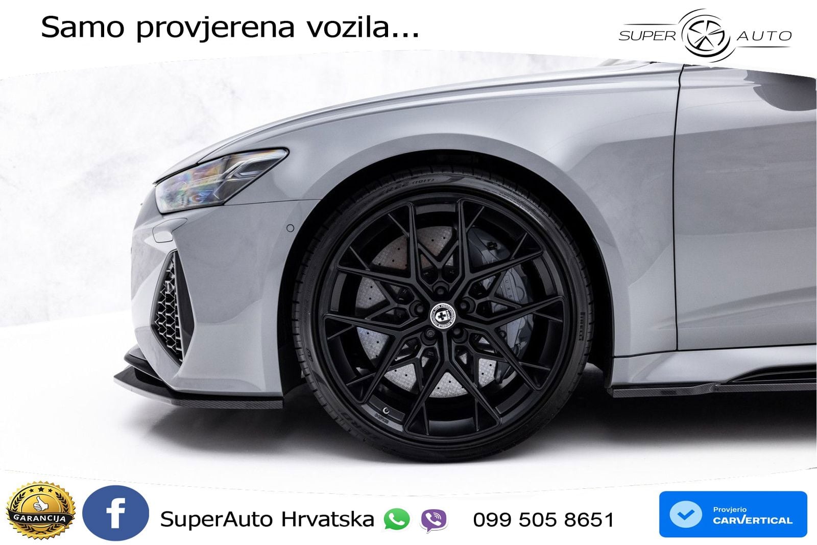 Audi RS6 Avant 4.0 TFSI V8 (600 KS) quattro Tiptronic LED+GR SJED+ACC