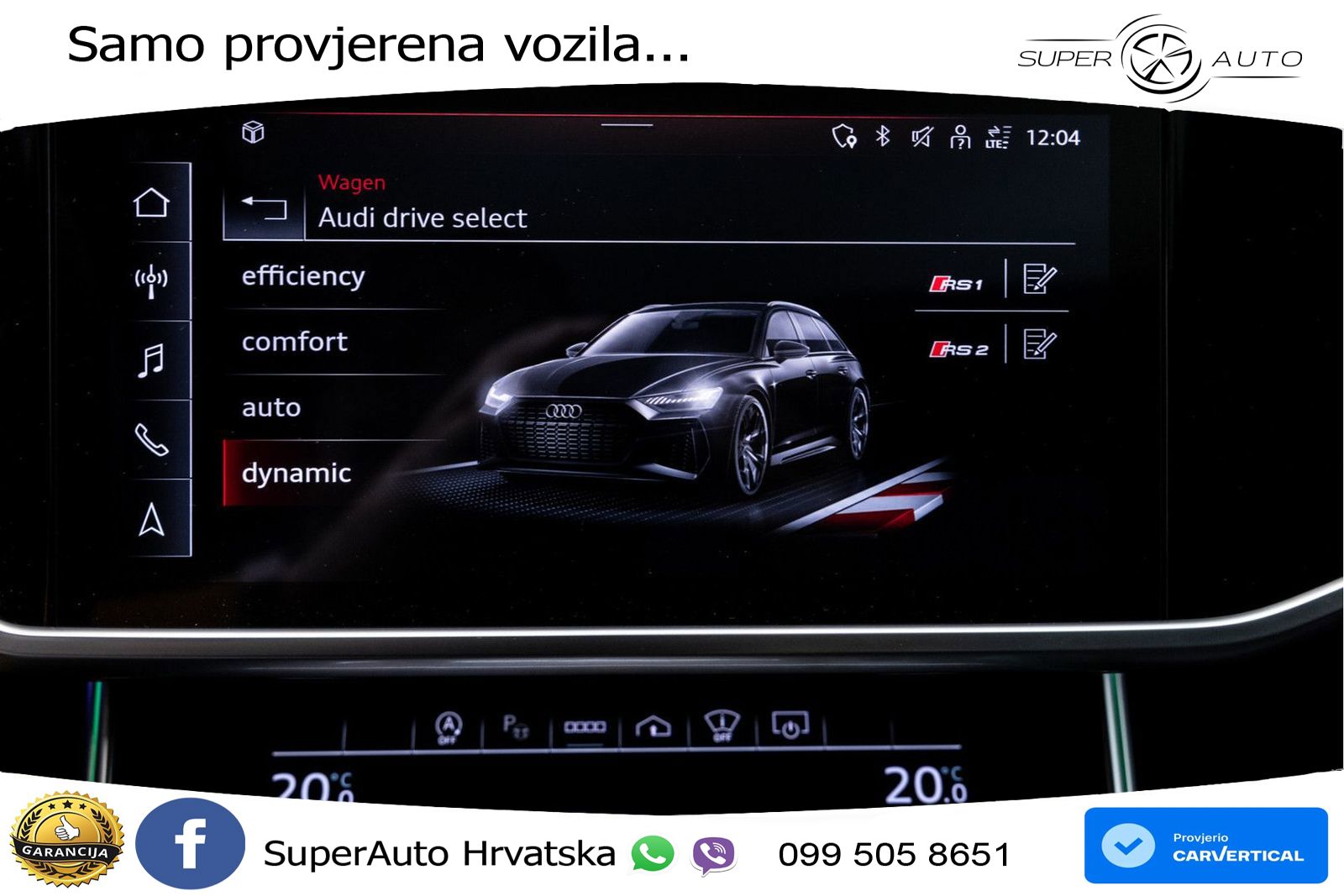 Audi RS6 Avant 4.0 TFSI V8 (600 KS) quattro Tiptronic LED+GR SJED+ACC