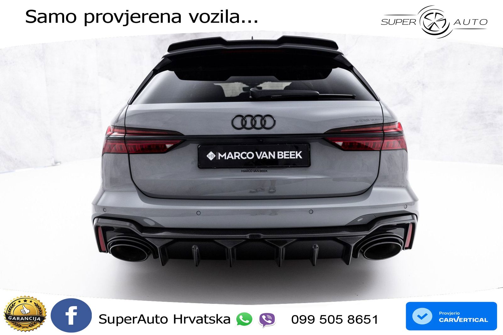 Audi RS6 Avant 4.0 TFSI V8 (600 KS) quattro Tiptronic LED+GR SJED+ACC