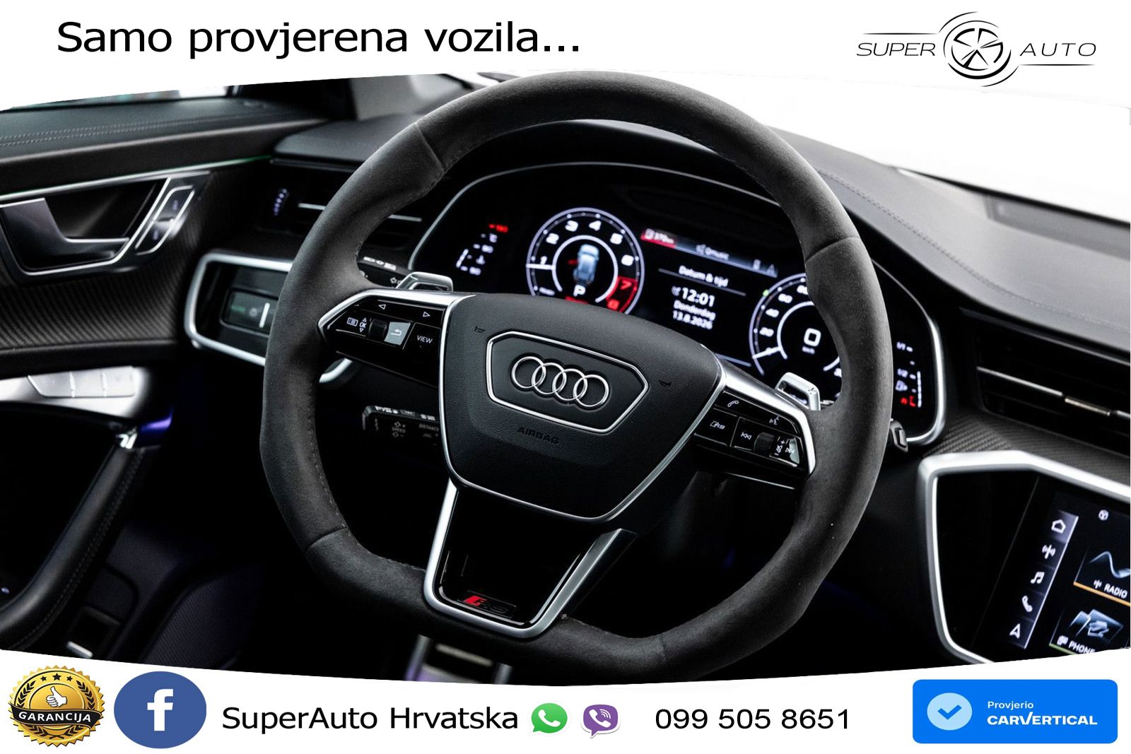 Audi RS6 Avant 4.0 TFSI V8 (600 KS) quattro Tiptronic LED+GR SJED+ACC