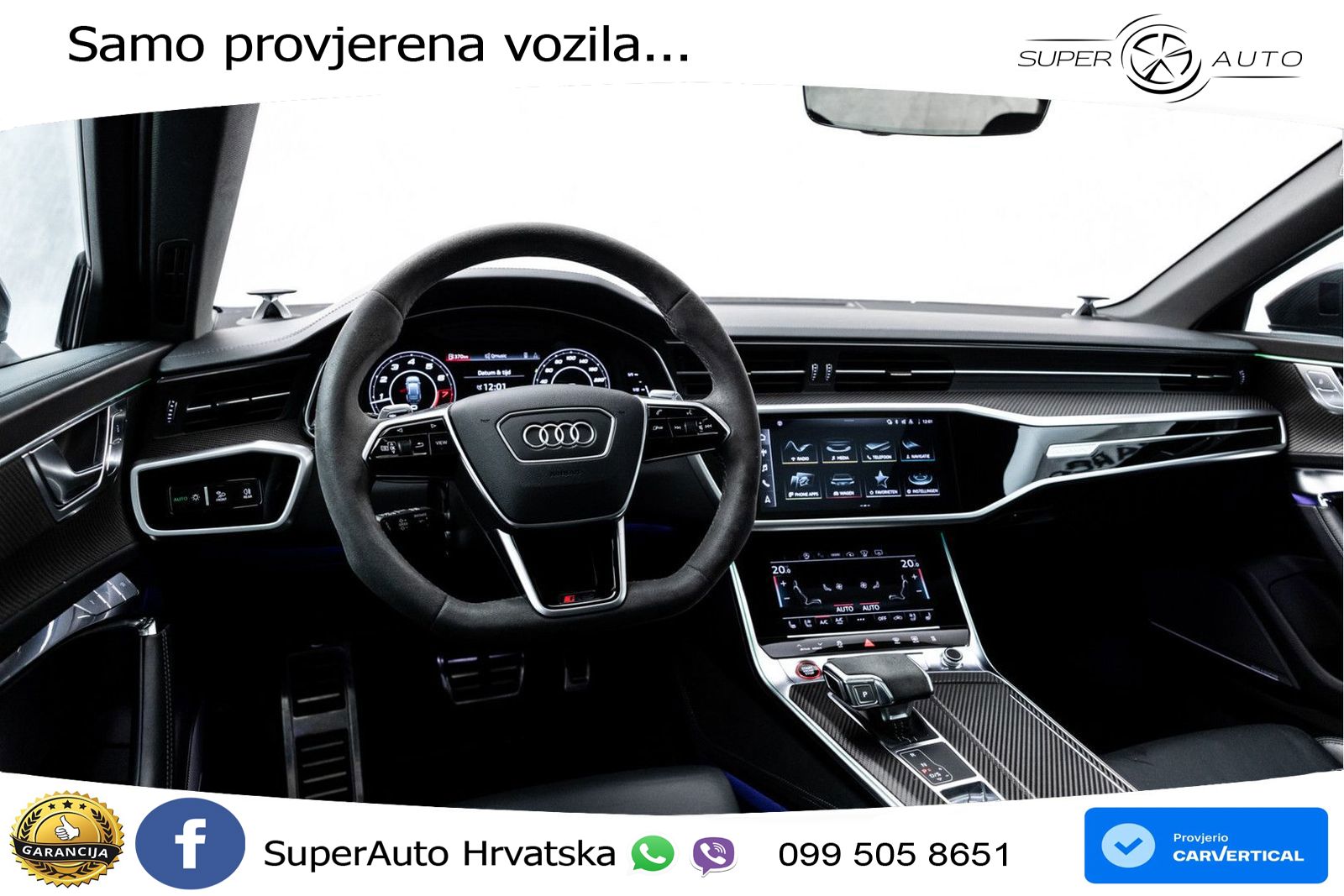 Audi RS6 Avant 4.0 TFSI V8 (600 KS) quattro Tiptronic LED+GR SJED+ACC