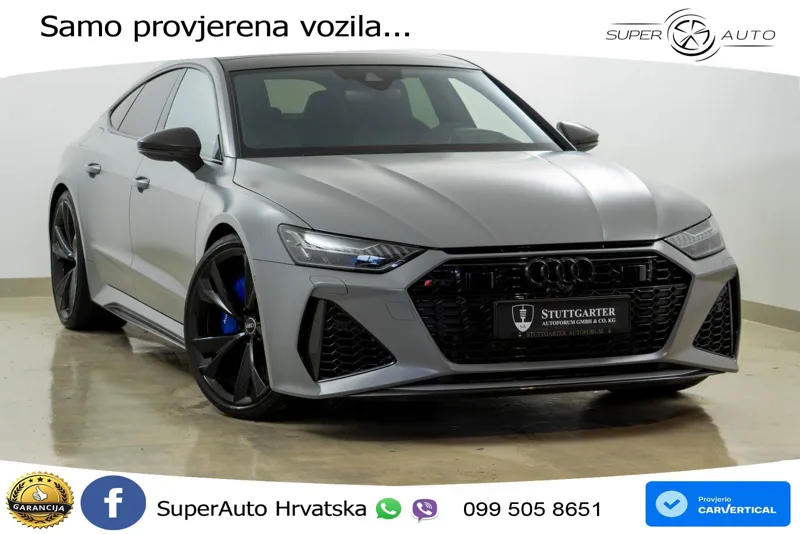 Audi RS7 4.0 TFSI V8 (600 KS) quattro tiptronic LED+GR SJED+ACC