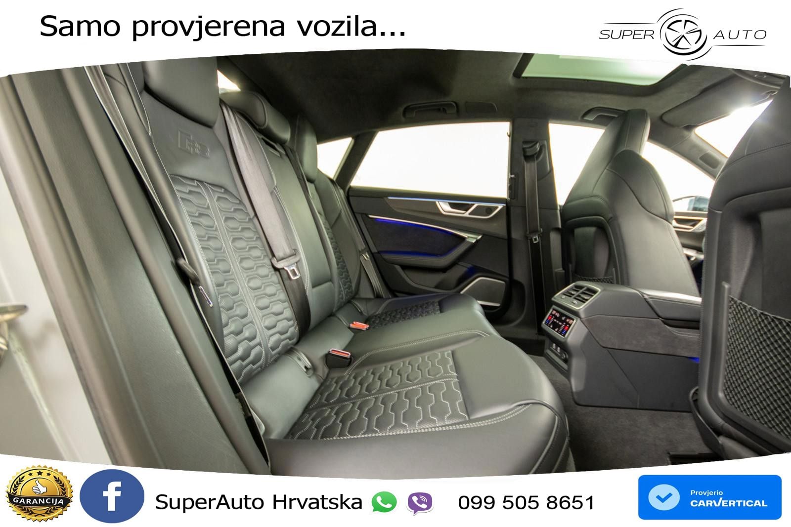 Audi RS7 4.0 TFSI V8 (600 KS) quattro tiptronic LED+GR SJED+ACC
