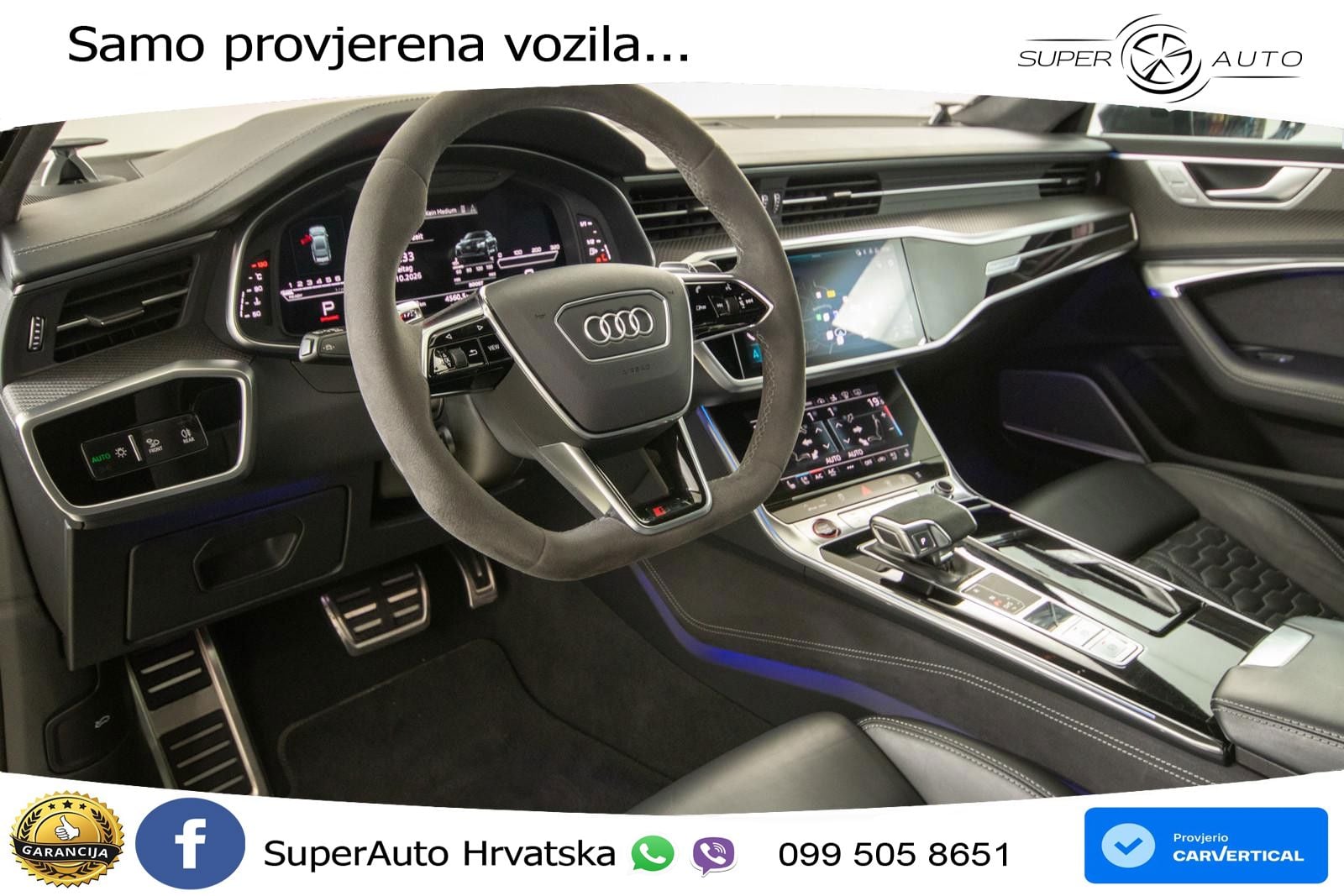 Audi RS7 4.0 TFSI V8 (600 KS) quattro tiptronic LED+GR SJED+ACC