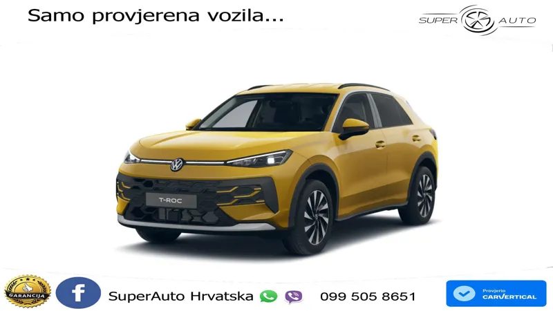 Volkswagen T-Roc 1.5 eTSI (116 KS)  DSG LED+GR SJED+ACC