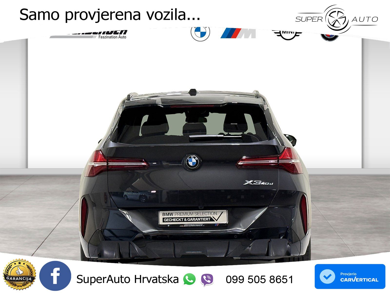 BMW X3 40d xDrive Steptronic M Sport LED+GR SJED+ACC