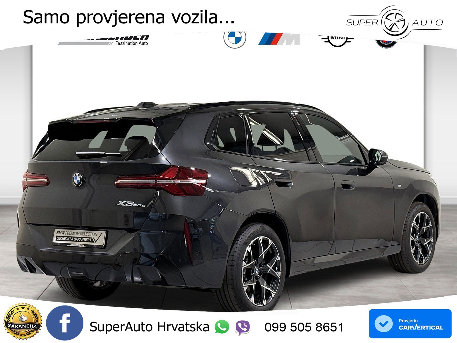 BMW X3 40d xDrive Steptronic M Sport LED+GR SJED+ACC