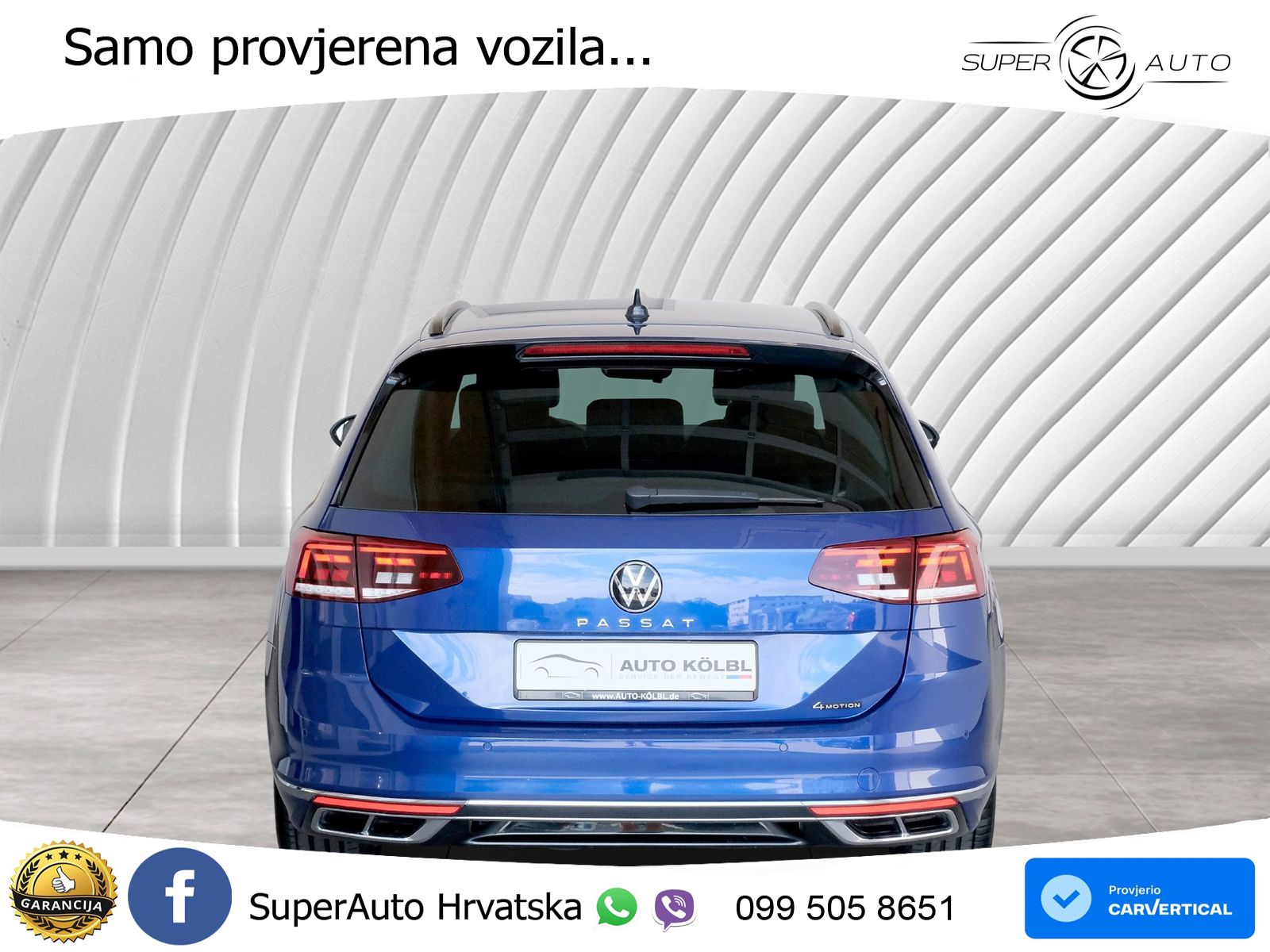 Volkswagen Passat Variant 2.0 TDI (200 KS) 4MOTION DSG Business LED+GR SJED+ACC