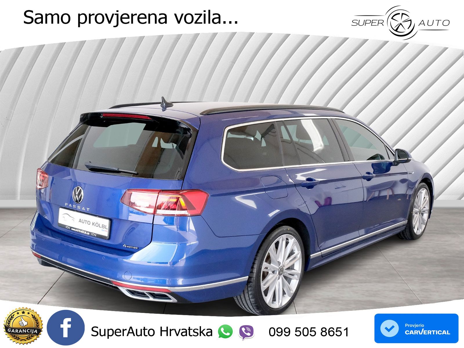 Volkswagen Passat Variant 2.0 TDI (200 KS) 4MOTION DSG Business LED+GR SJED+ACC