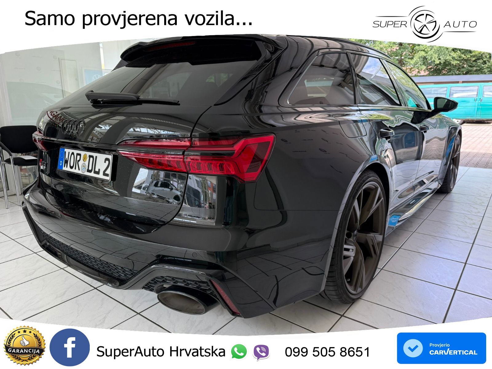 Audi RS6 Avant 4.0 TFSI V8 (600 KS) quattro Tiptronic Kuka LED+GR SJED+ACC