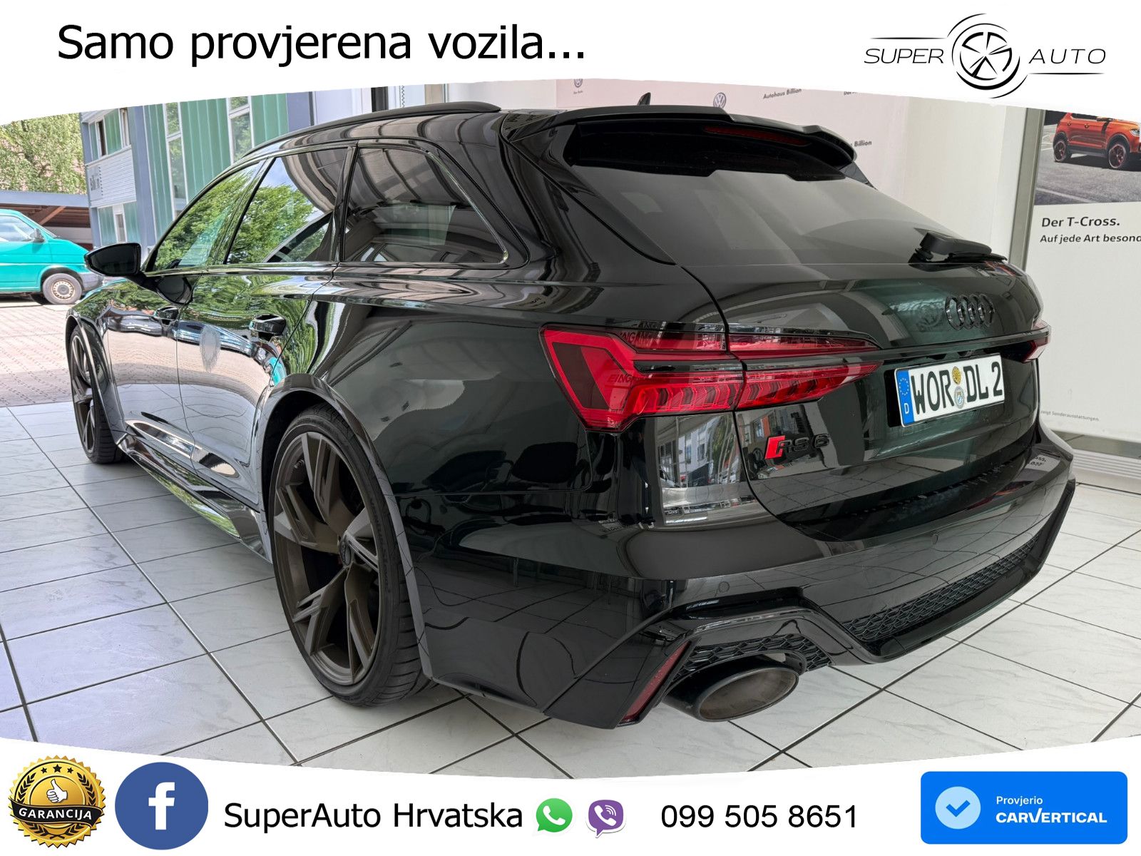 Audi RS6 Avant 4.0 TFSI V8 (600 KS) quattro Tiptronic Kuka LED+GR SJED+ACC
