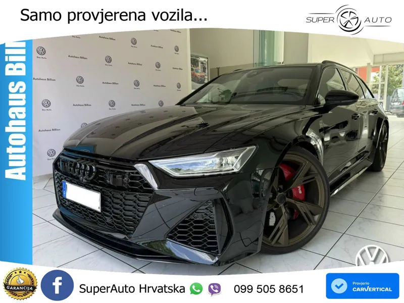 Audi RS6 Avant 4.0 TFSI V8 (600 KS) quattro Tiptronic Kuka LED+GR SJED+ACC