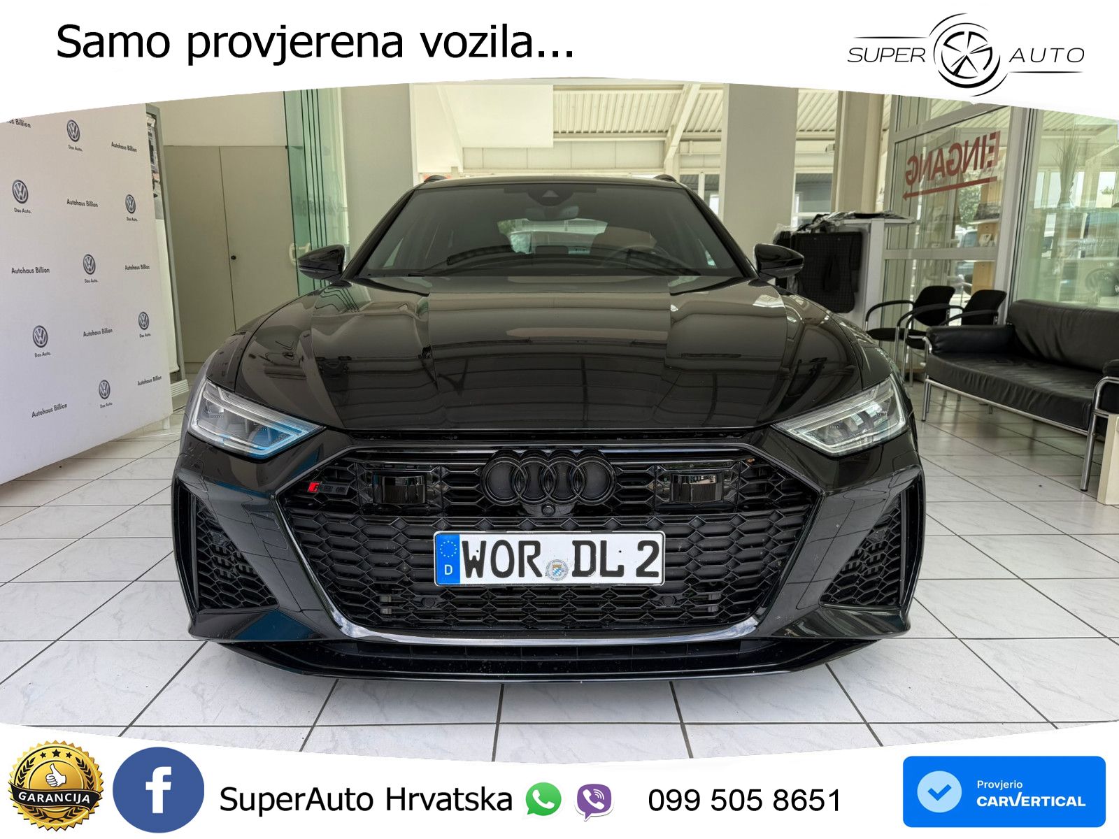 Audi RS6 Avant 4.0 TFSI V8 (600 KS) quattro Tiptronic Kuka LED+GR SJED+ACC