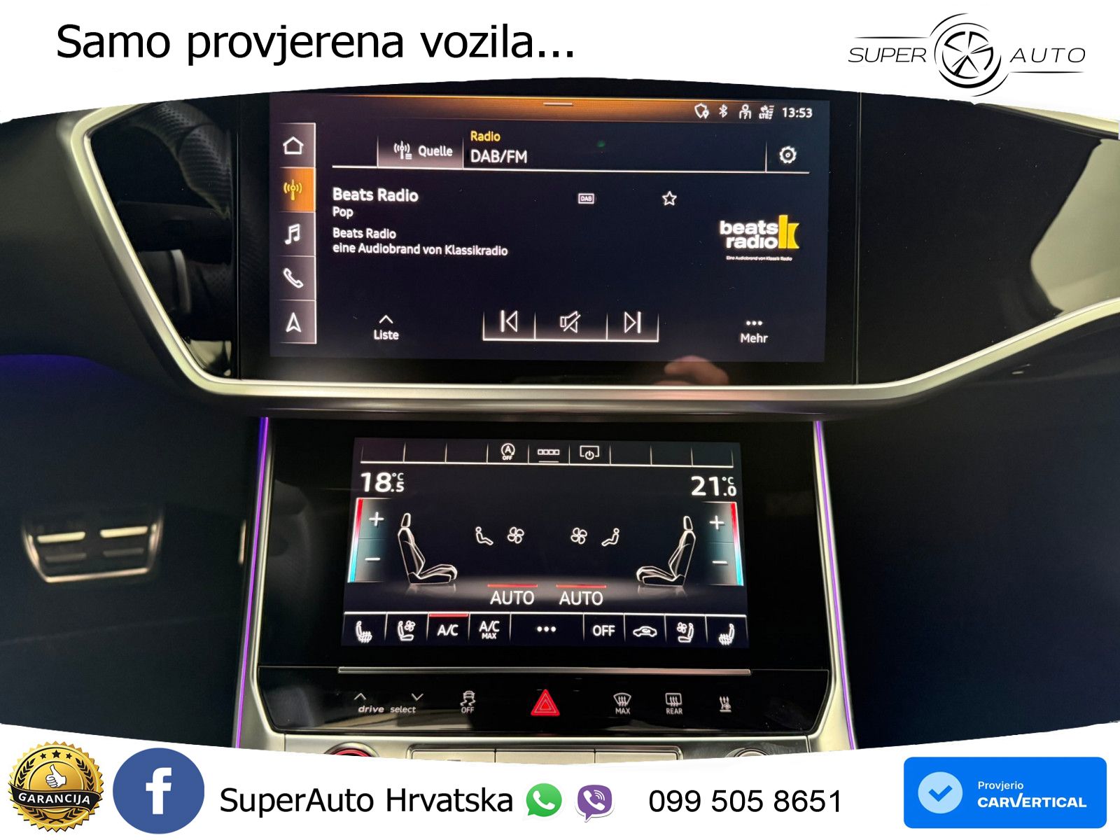 Audi RS6 Avant 4.0 TFSI V8 (600 KS) quattro Tiptronic Kuka LED+GR SJED+ACC