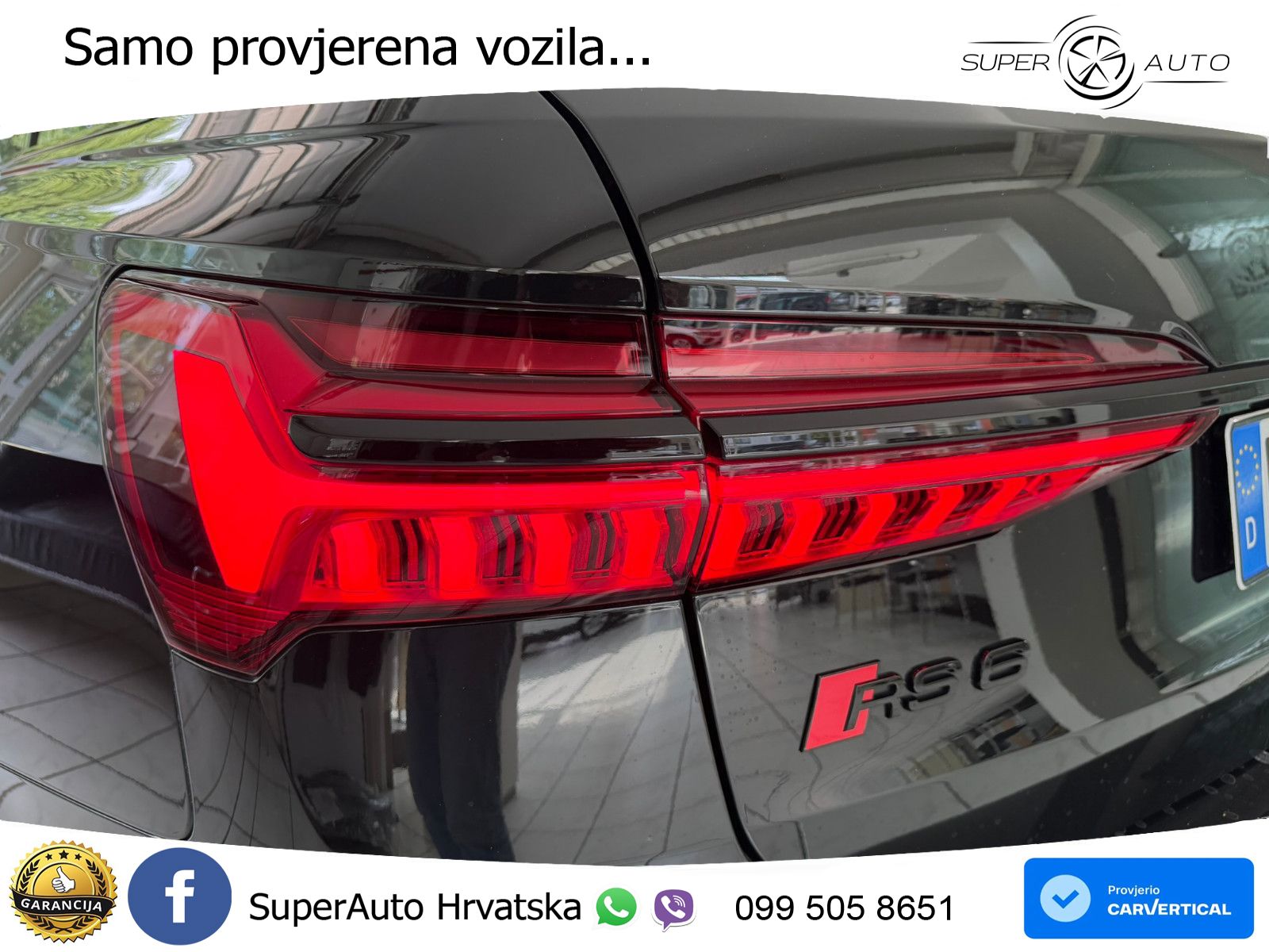 Audi RS6 Avant 4.0 TFSI V8 (600 KS) quattro Tiptronic Kuka LED+GR SJED+ACC