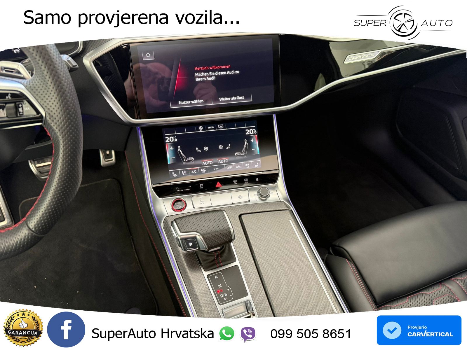 Audi RS6 Avant 4.0 TFSI V8 (600 KS) quattro Tiptronic Kuka LED+GR SJED+ACC