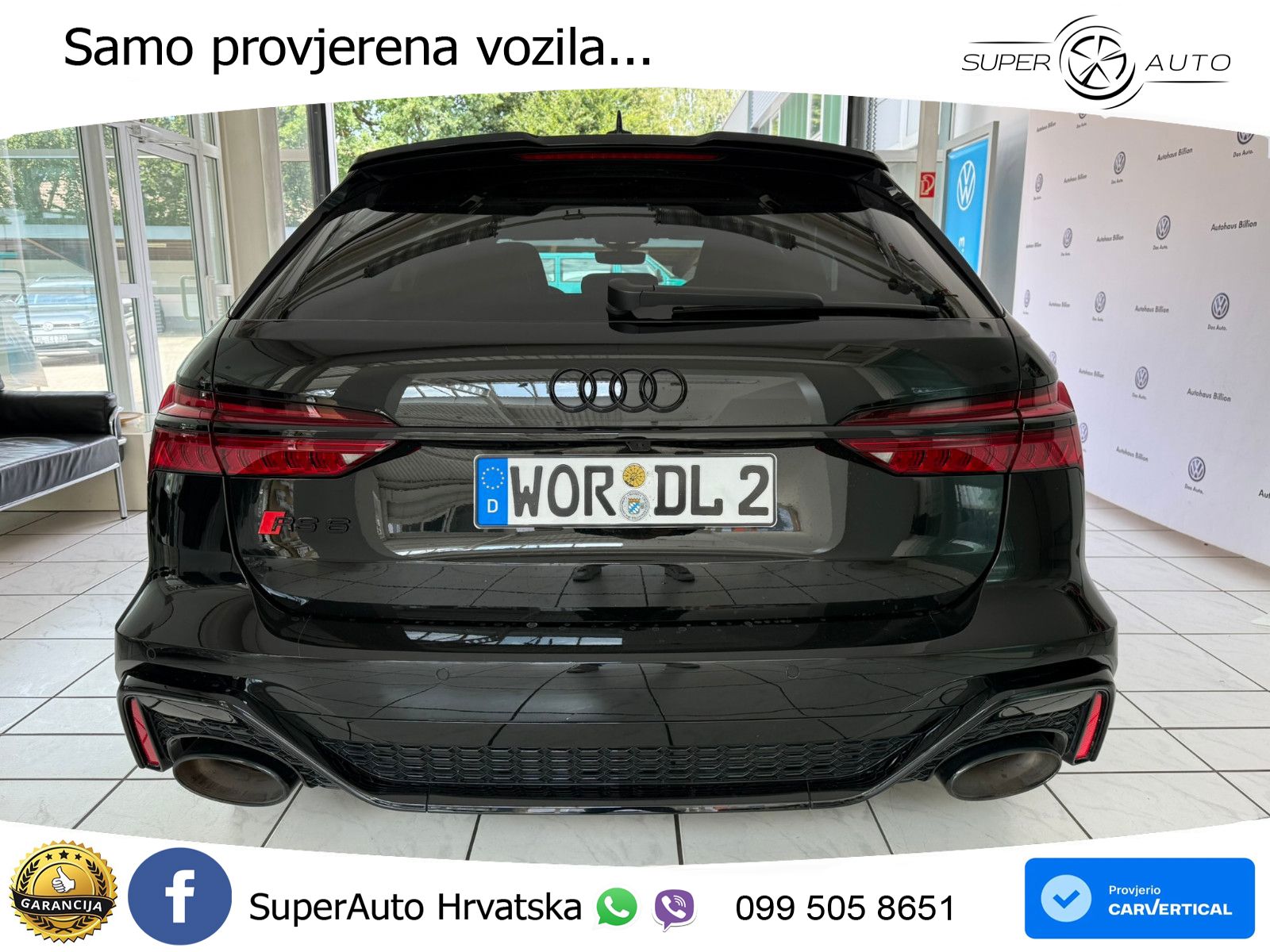 Audi RS6 Avant 4.0 TFSI V8 (600 KS) quattro Tiptronic Kuka LED+GR SJED+ACC