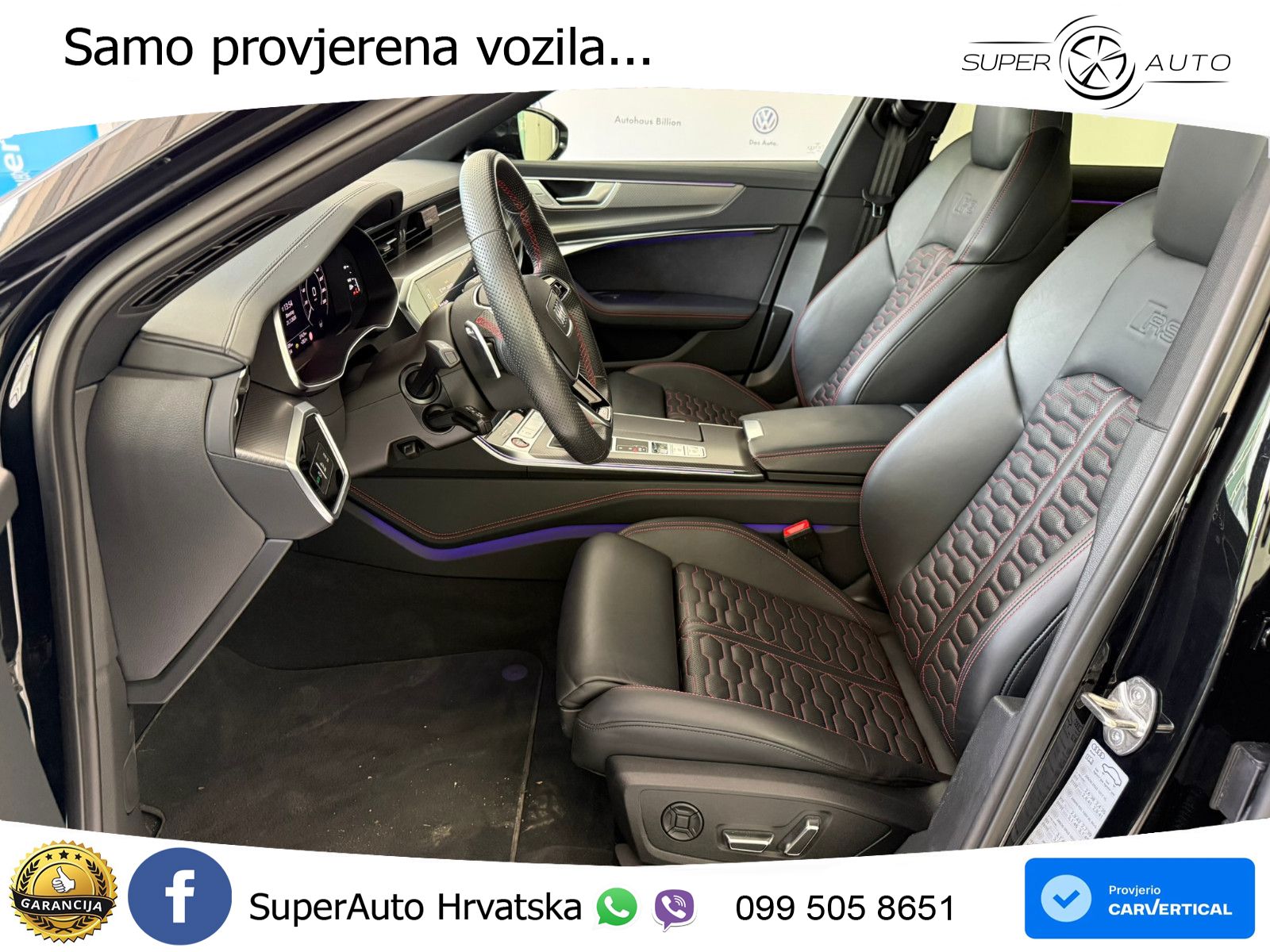 Audi RS6 Avant 4.0 TFSI V8 (600 KS) quattro Tiptronic Kuka LED+GR SJED+ACC
