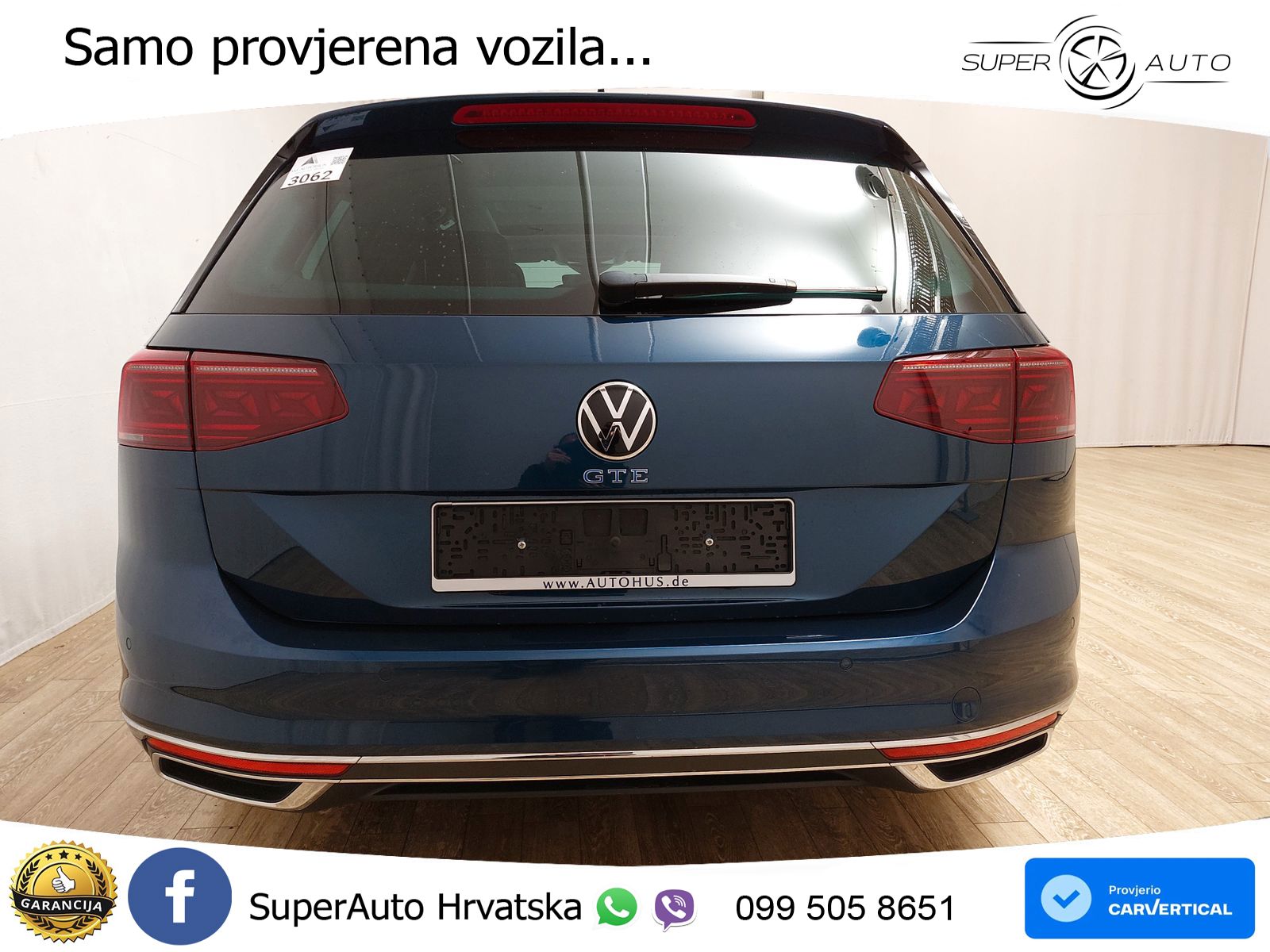 Volkswagen Passat Variant GTE 1.4 TSI (218 KS) DSG ZRAČNI+ACC+GR SJED+KAM+PANO