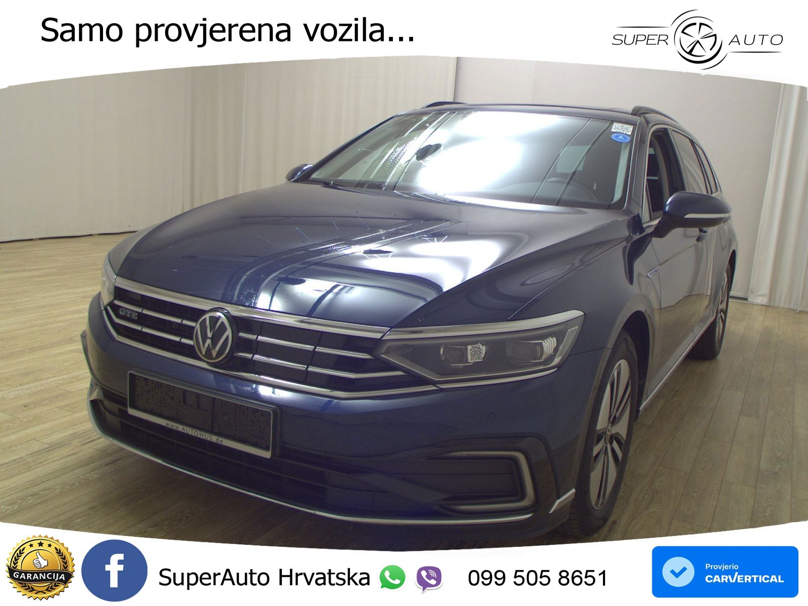Volkswagen Passat Variant GTE 1.4 TSI (218 KS) DSG ZRAČNI+ACC+GR SJED+KAM+PANO