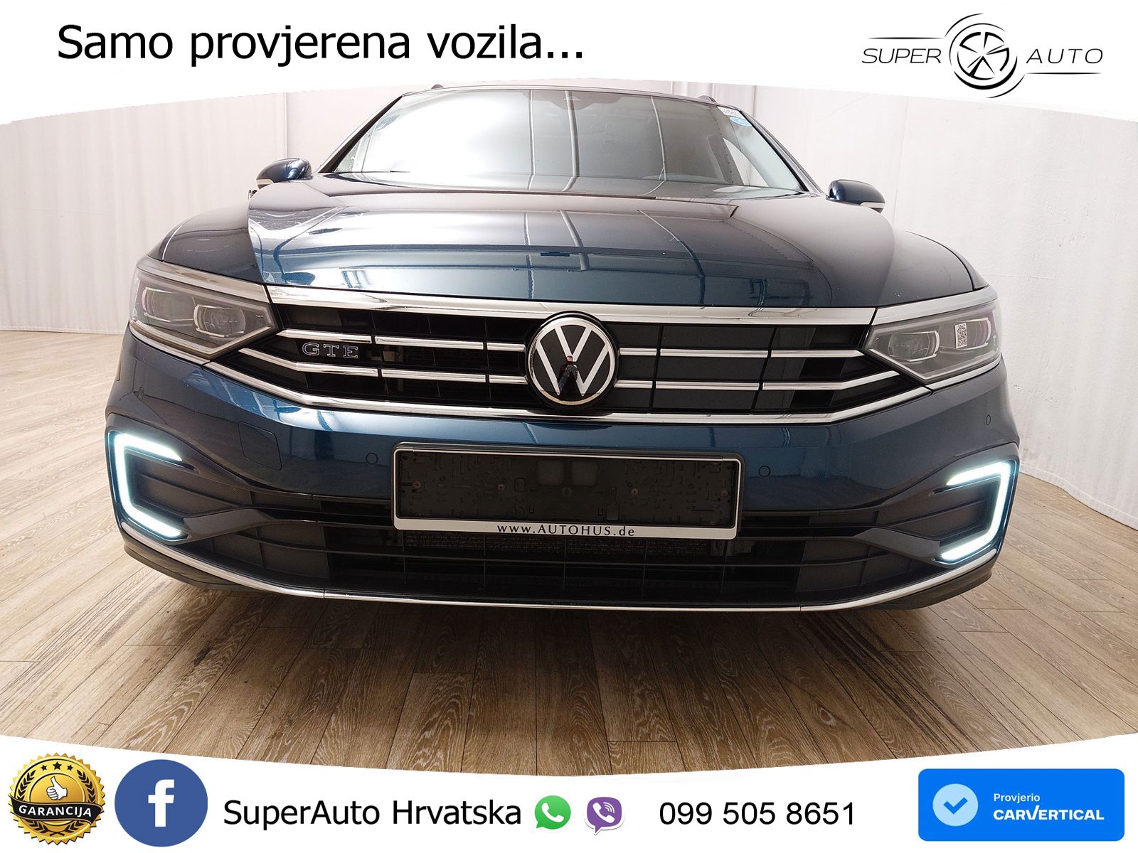 Volkswagen Passat Variant GTE 1.4 TSI (218 KS) DSG ZRAČNI+ACC+GR SJED+KAM+PANO