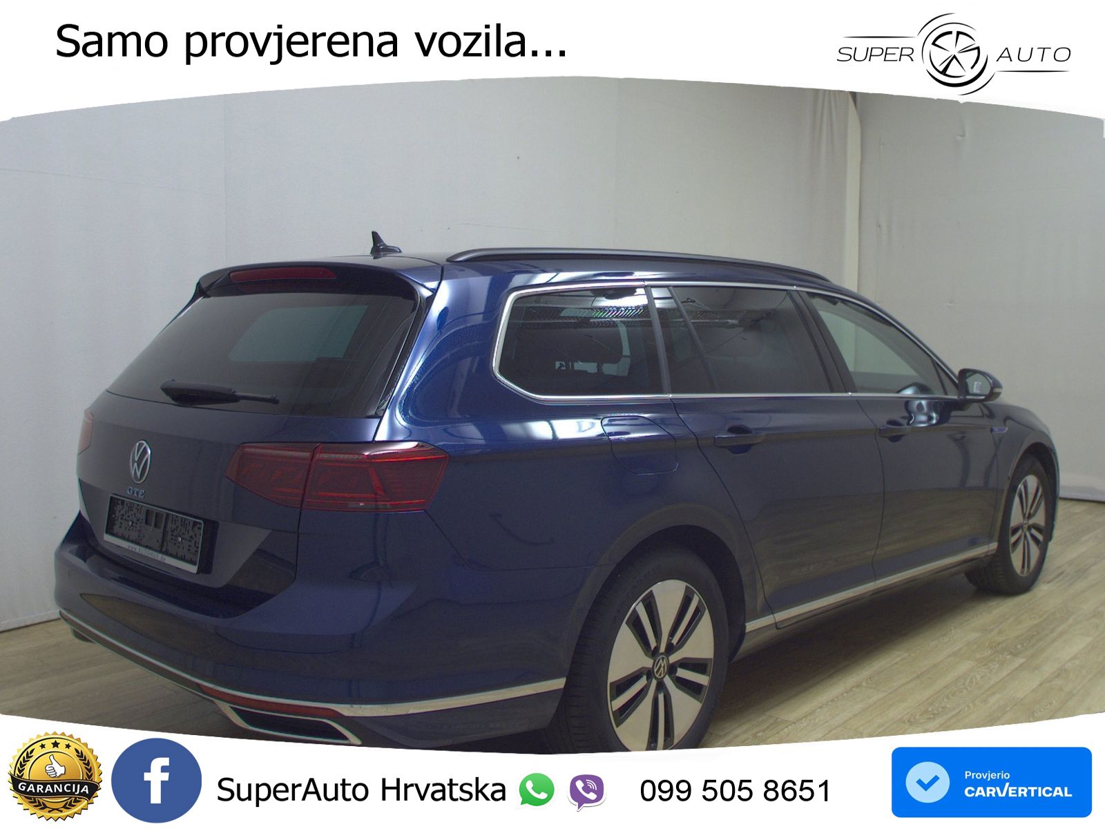 Volkswagen Passat Variant GTE 1.4 TSI (218 KS) DSG ZRAČNI+ACC+GR SJED+KAM+PANO