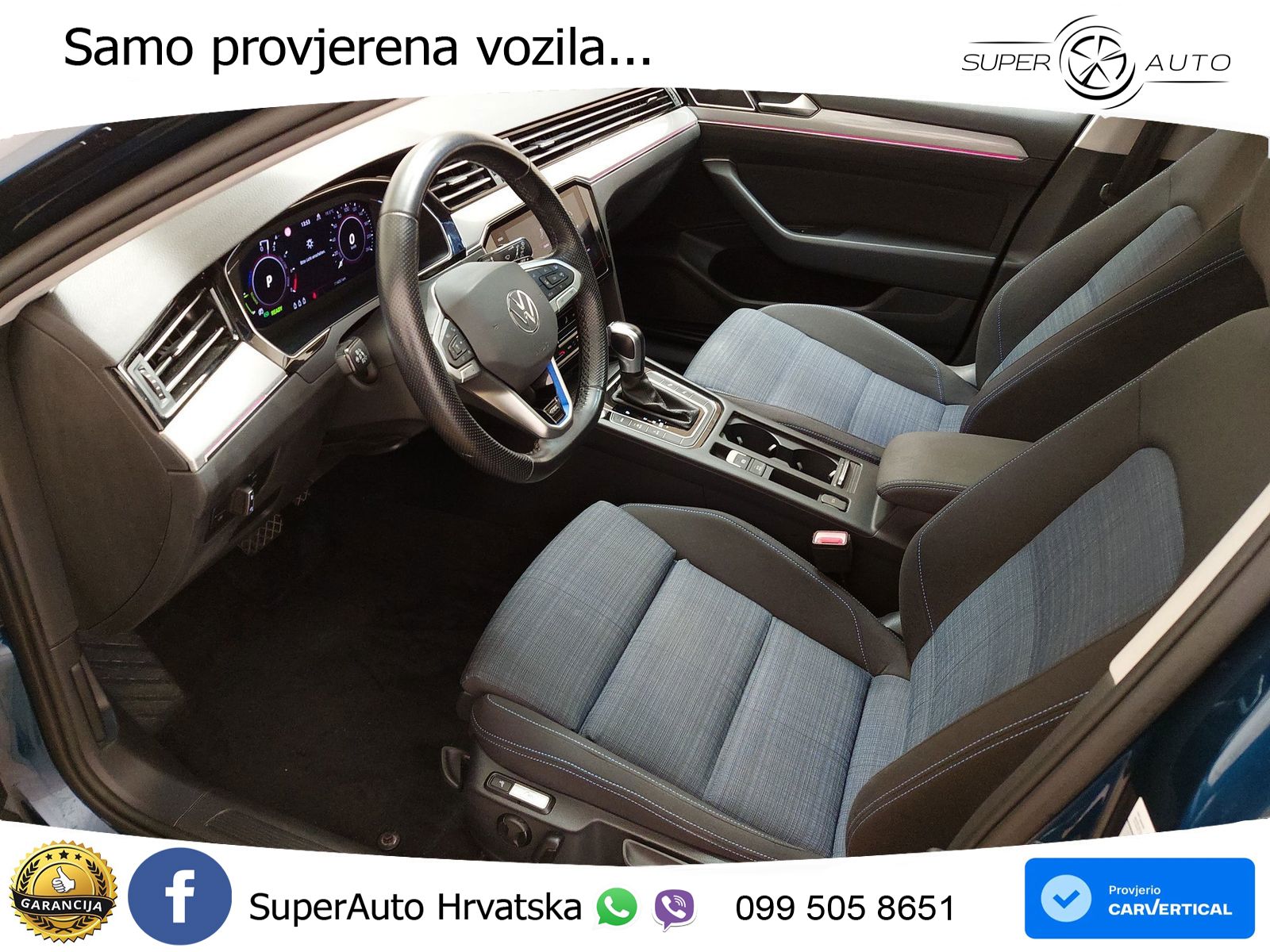 Volkswagen Passat Variant GTE 1.4 TSI (218 KS) DSG ZRAČNI+ACC+GR SJED+KAM+PANO