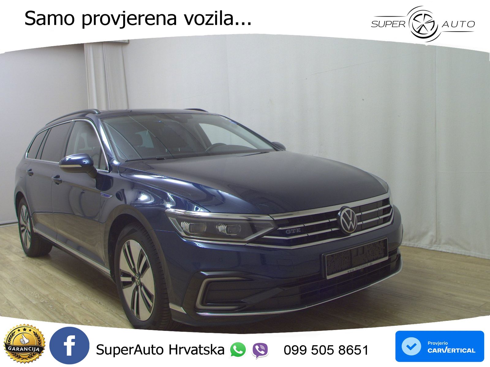 Volkswagen Passat Variant GTE 1.4 TSI (218 KS) DSG ZRAČNI+ACC+GR SJED+KAM+PANO