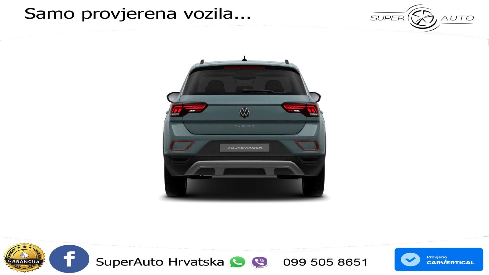 Volkswagen T-Roc 2.0 TDI (150 KS) DSG LED+GR SJED+ACC