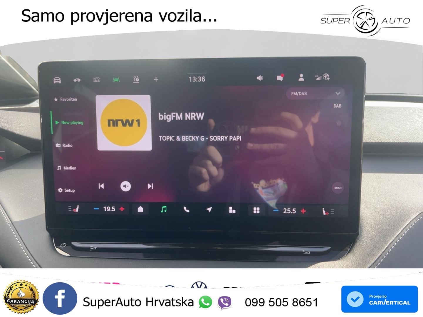 Škoda Enyaq iV 85 82 kWh (286 KS) SportLine LED+GR SJED+ACC