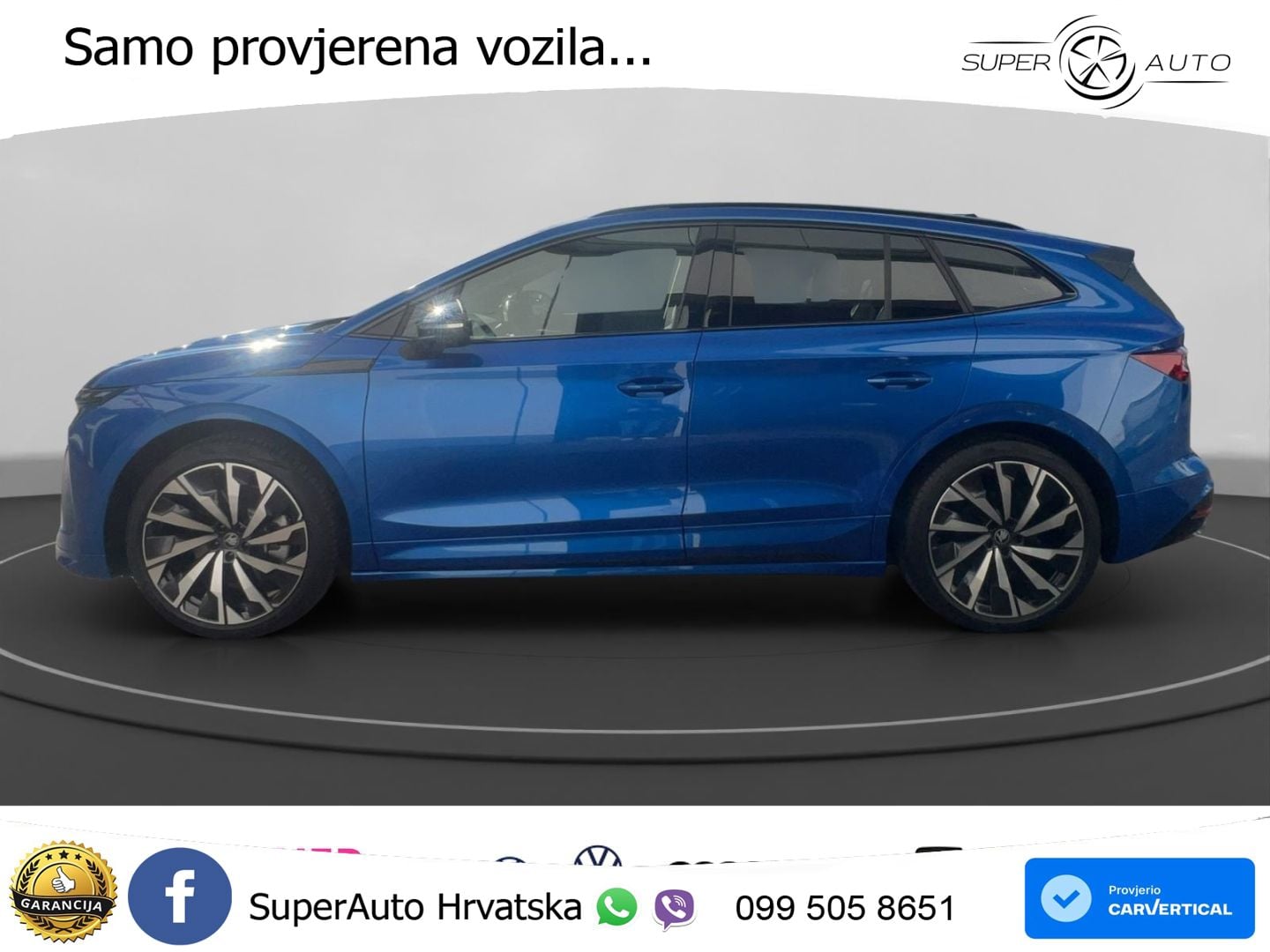 Škoda Enyaq iV 85 82 kWh (286 KS) SportLine LED+GR SJED+ACC