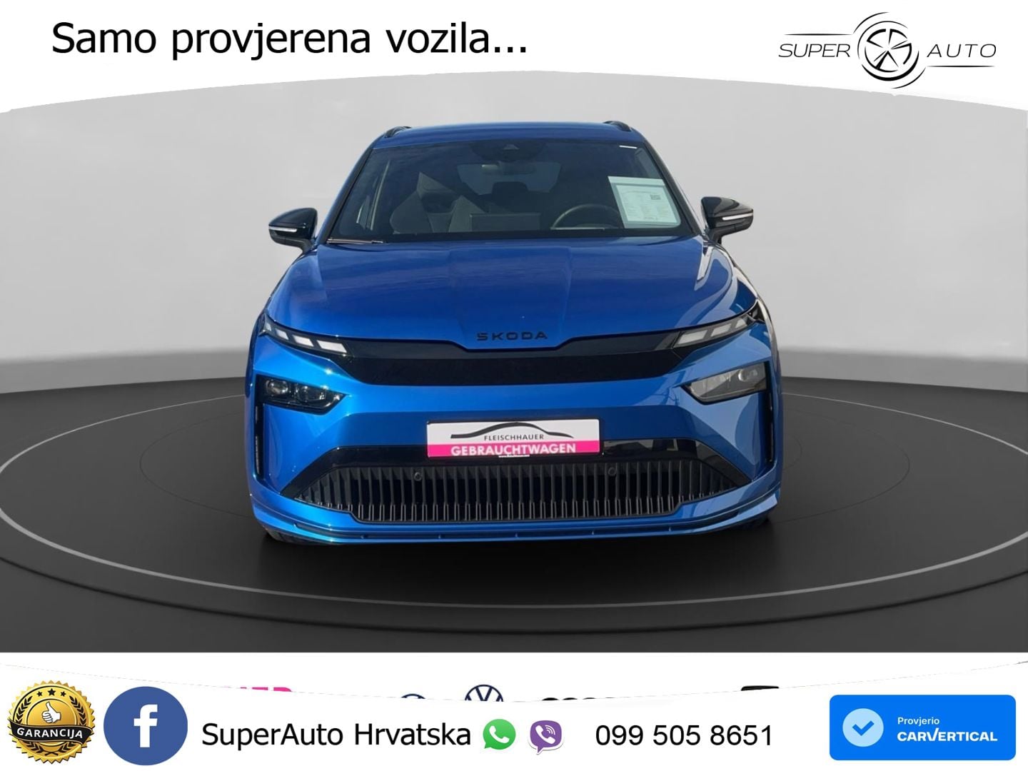 Škoda Enyaq iV 85 82 kWh (286 KS) SportLine LED+GR SJED+ACC