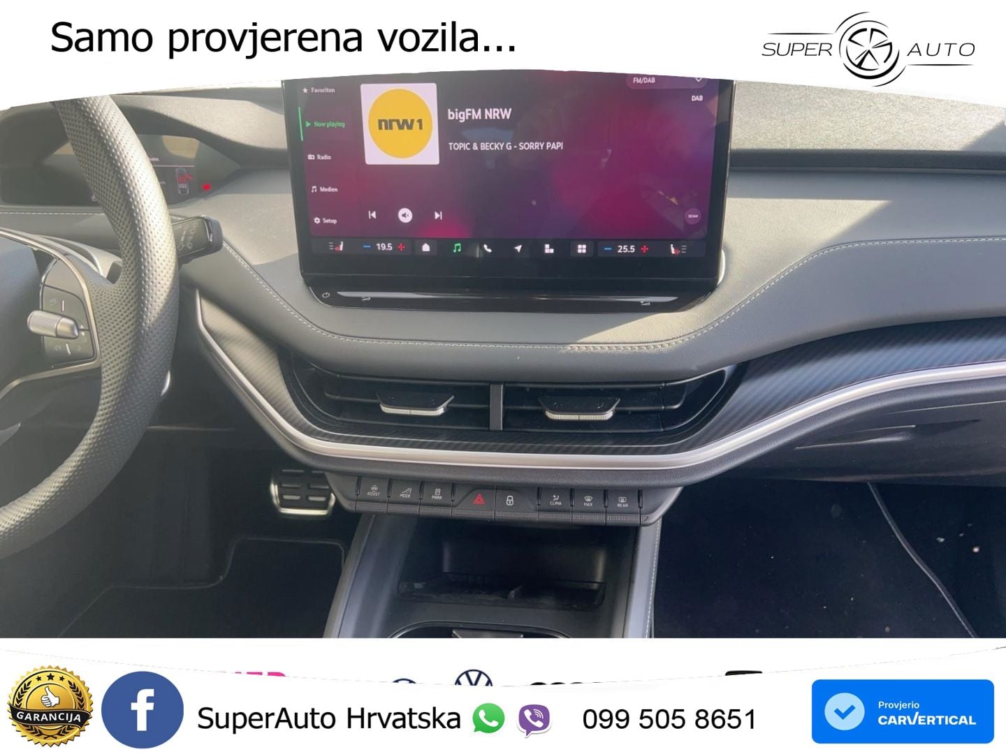 Škoda Enyaq iV 85 82 kWh (286 KS) SportLine LED+GR SJED+ACC