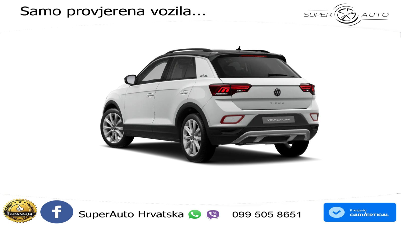 Volkswagen T-Roc 1.5 TSI (150 KS) DSG LED+GR SJED+ACC