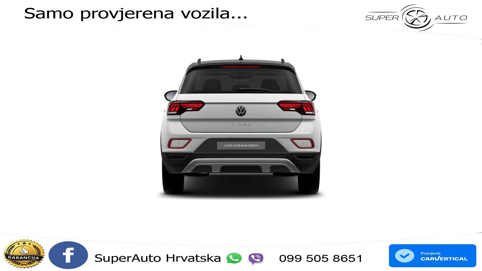 Volkswagen T-Roc 1.5 TSI (150 KS) DSG LED+GR SJED+ACC