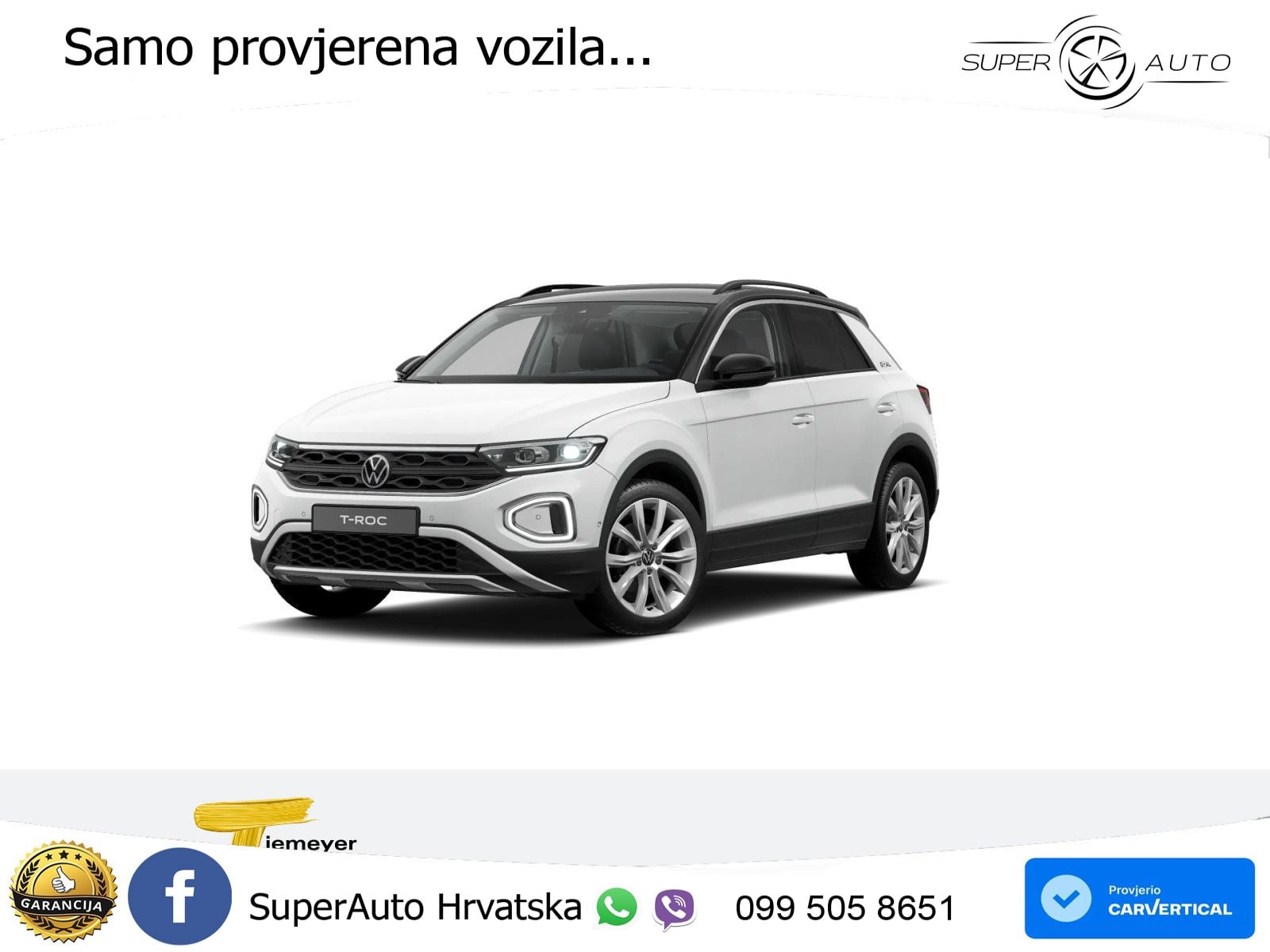 Volkswagen T-Roc 1.5 TSI (150 KS) DSG LED+GR SJED+ACC