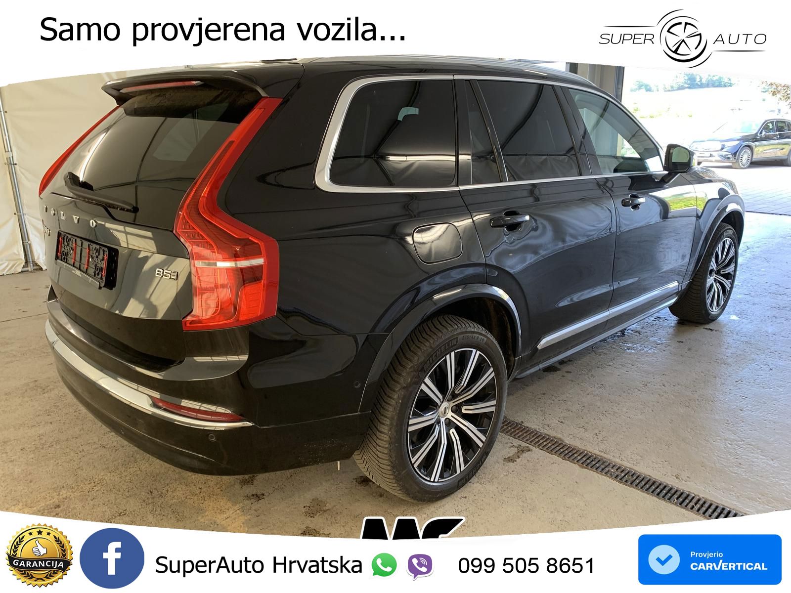 Volvo XC90 2.0 B5 Diesel AWD Automatic ACC+GR SJED+360+PANO