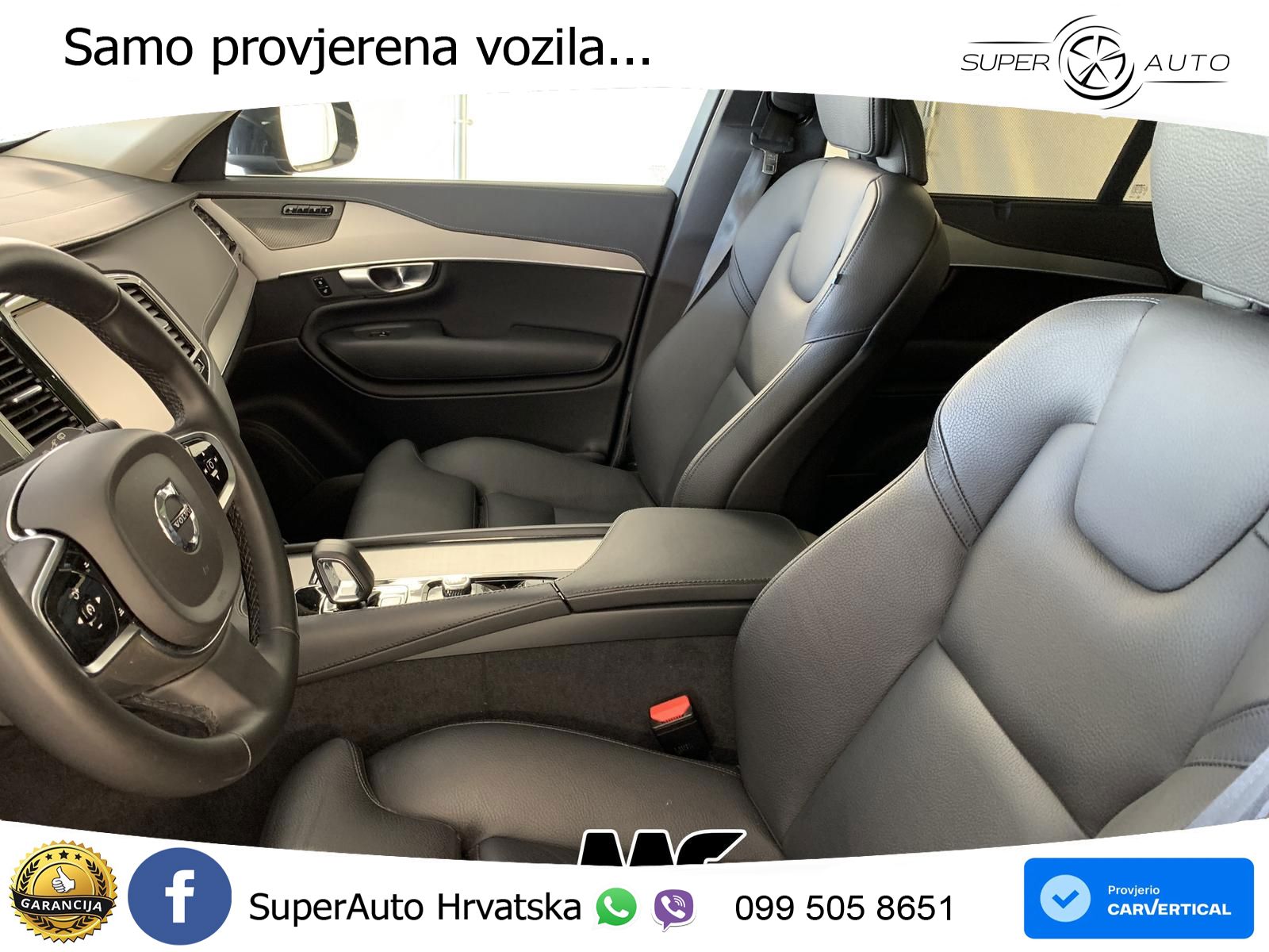 Volvo XC90 2.0 B5 Diesel AWD Automatic ACC+GR SJED+360+PANO