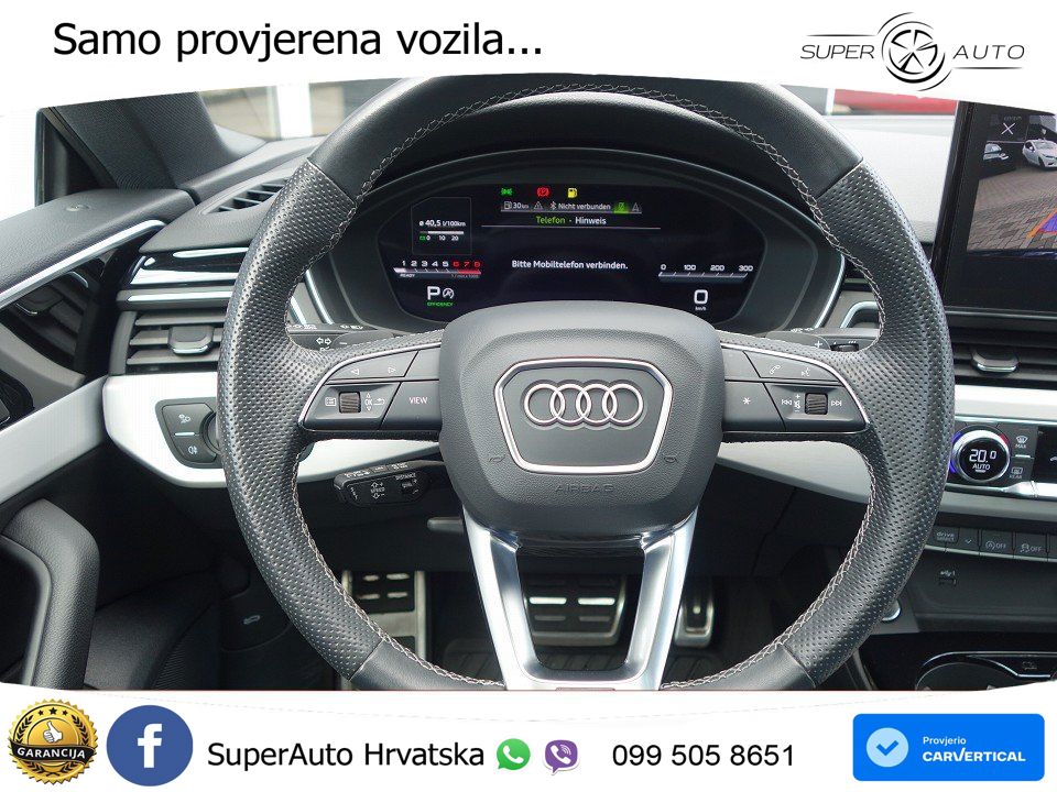 Audi A5 Sportback  40 TFSI (204 KS) S tronic advanced MATRIX+GR SJED+KAM