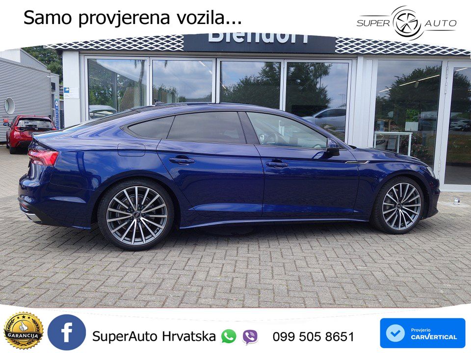 Audi A5 Sportback  40 TFSI (204 KS) S tronic advanced MATRIX+GR SJED+KAM