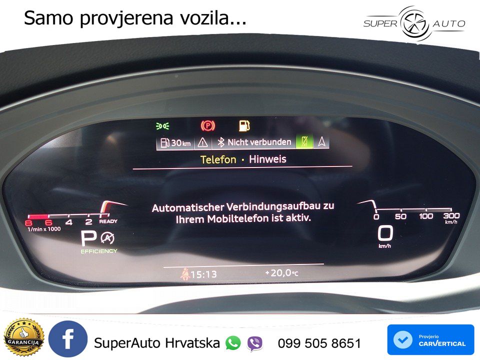 Audi A5 Sportback  40 TFSI (204 KS) S tronic advanced MATRIX+GR SJED+KAM