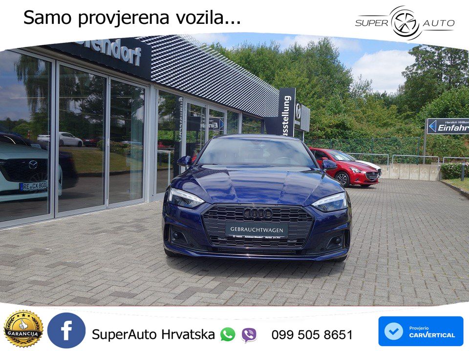 Audi A5 Sportback  40 TFSI (204 KS) S tronic advanced MATRIX+GR SJED+KAM