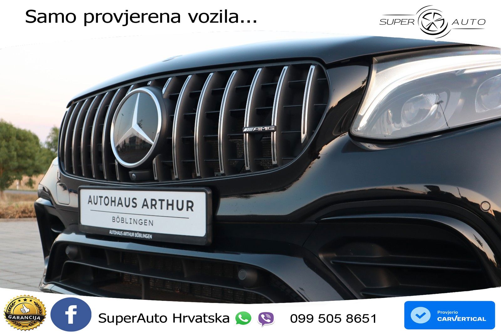 Mercedes AMG GLC 63 S V8 (510 KS) 4MATIC+ MCT LED+GR SJED+ACC