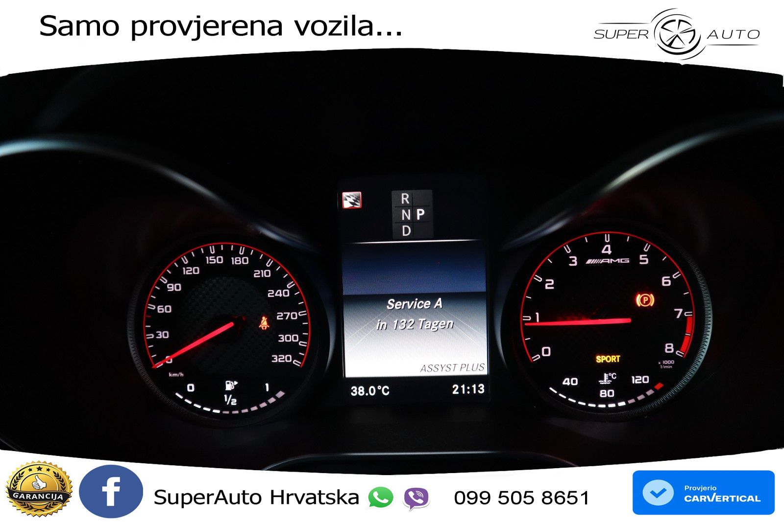 Mercedes AMG GLC 63 S V8 (510 KS) 4MATIC+ MCT LED+GR SJED+ACC