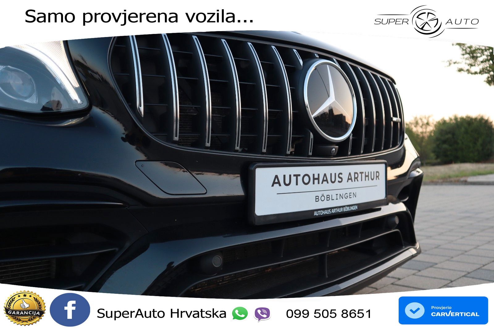 Mercedes AMG GLC 63 S V8 (510 KS) 4MATIC+ MCT LED+GR SJED+ACC